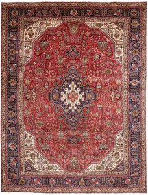 Tabriz Tappeto 330 x 260 Rosso (Iran) Annodato A Mano