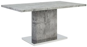 Tavolo da pranzo MDF cemento 160 x 90 cm PASADENA Beliani