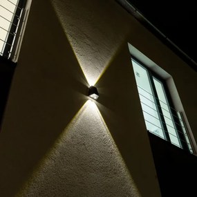 Brilagi - Applique a LED solare PYRAMID LED/2W/3,2V 1300 mAh IP54