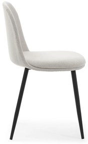 Sedie da pranzo in set beige 4 pz Malila – Marckeric