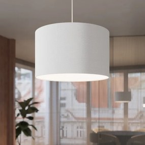 Sollux SL.1404 - Lampadario a sospensione con filo NOVA 1xE27/15W/230V diametro 40 cm bianco