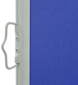 Tenda Laterale Retrattile per Patio 100x300 cm Blu