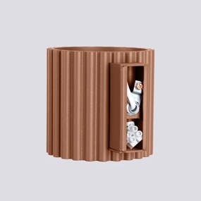 Sollux SL.1806 - Applique AURA 1xG9/10W/230V marrone