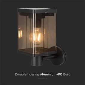 Lampada solare da parete LED esterna con sensore LED/2,5W/3,7V 3000K IP54