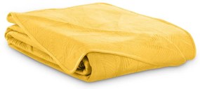 Copriletto arancione e giallo per letto matrimoniale 200x220 cm Palsha - AmeliaHome