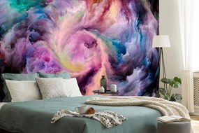 Carta da parati autoadesiva – Spirale colorata