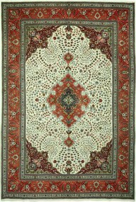 Tabriz Tappeto persiano 200 x 290 Beige (Iran) Annodato A Mano
