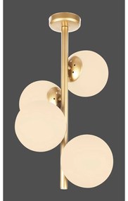 Lampada a sospensione di colore oro , altezza 53 cm Owl - Squid Lighting