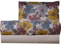 Completo letto singolo fiori colorat