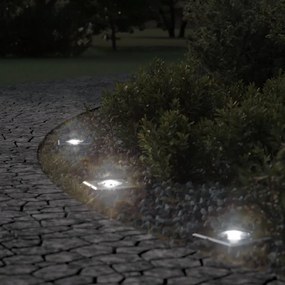 Luce Per Esterni Quadrata Nera 10,5x10,5cm Alluminio Pressofuso /