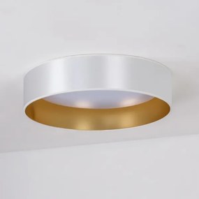 Duolla - Plafoniera LED ROLLER LED/24W/230V diametro 45 cm argento/oro