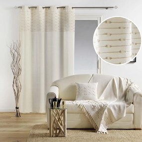 Tenda beige in cotone 140x240 cm Golden Sunset – douceur d'intérieur