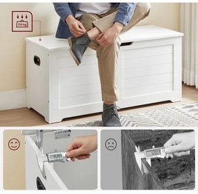 Cassapanca TOVIAN bianca