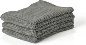 Set di 3 asciugamani in cotone 27x27 cm - Zone