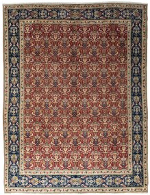 Tabriz Tappeto persiano 400x300 Rosso (Iran) Annodato A Mano