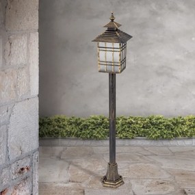 Orion AL 11-1117/1 - Lampada da esterno KIKO 1xE27/11W/230V IP44 bronzo/patina