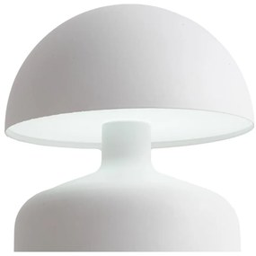 Lampada da tavolo a LED bianca (altezza 15 cm) Impetu - Leitmotiv