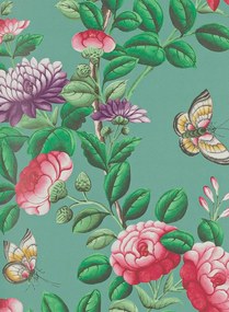 Manuel Canovas Carta da parati Nankin - Emeraude
