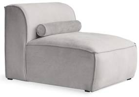 Divano componibile in grigio chiaro (solo con parte centrale) Flex Felix – Miuform