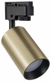 Faretto per sistema a binario MARIBEL 1xGU10/10W/230V oro