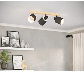 Eglo 99491 - Luce Spot BATALLAS 3xE27/10W/230V