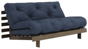 Divano letto blu scuro 160 cm Roots - Karup Design