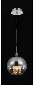 Maytoni P140-PL-110-1-N - Lampadario a sospensione con filo FERMI 1xE27/60W/230V cromo