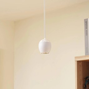 Lindby Lampada LED a sospensione Lumaro, bianco, Ø 6,2 cm, 48V, dimmerabile