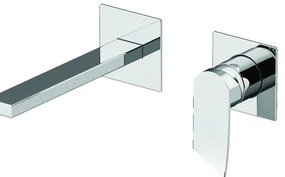 Rubinetto per lavabo ad incasso Soffio cromo lucido GATTONI RUBINETTERIA