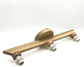 Brilagi - LED  Lampadario a plafone ANTHONY 3xE14/40W/230V quercia/nero