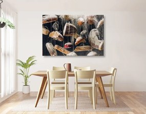 Quadro su tela – Pane appeso su corda