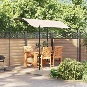 Gazebo İn Tessuto Bianco Crema /