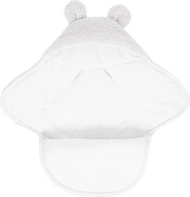 Copertina per neonati avorio in sherpa 45x80 cm – Meowbaby