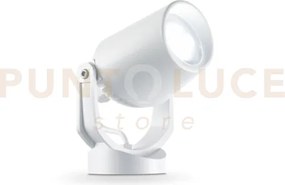 Elio proiettore ip66 bianco orientabile 1 luce attacco gu10 lampadi...