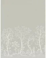 Cole & Son Wandbild Seasonal Woods - Platinum Pearl
