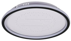 Plafoniera LED garage moderno ANITA, bianco Ø 50 cm, luce con 3 temperature di colore dimmerabile, 4400 lumen