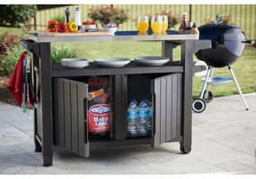 Tavolo pieghevole per grigliate 134x52 cm Unity - Keter