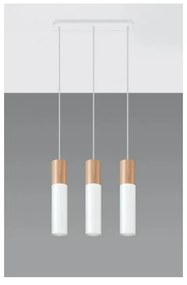 Lampadario a Sospensione PABLO 3 Bianco - 3xGU10 Colore Bianco