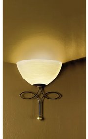 EGLO 89135 - Applique BELUGA 1xE27/60W marrone antico