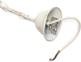 ONLI - Lampadario a catena TERESA 3xE14/6W/230V bianco