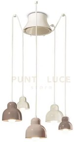 Sospensione 5 luci - mix tenue mix berimbau c2609(mix)