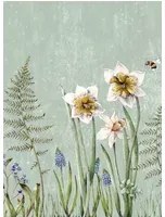 Rebel Walls Carta da parati panoramica Bumblebee - Green