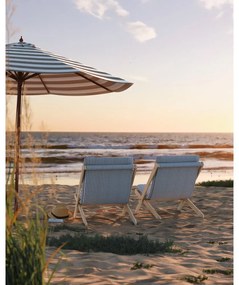 Sedia pieghevole Raw/Beach Blue Boogie - Karup Design