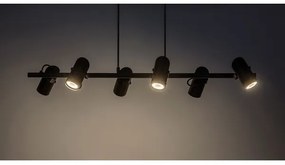 Rabalux 73045 - Lampadario a sospensione con filo MAXIMILIAN 6xGU10/25W/230V