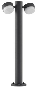 Lucande - Marvella 2 Lampada da Giardino H75 Grigio Scuro Lucande