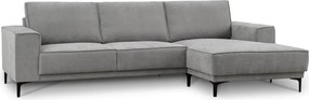 Divano angolare grigio (con penisola a destra/con chaise lounge) Copenhagen – Scandic