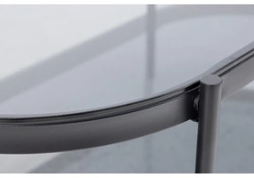 Tavolino con piano in vetro 95x50 cm Bayonne - Actona