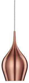 Lampadario Contemporaneo Vibrante Alluminio Rosa 1 Luce E14