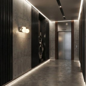 Lampada da parete APP1228-2W Chrom