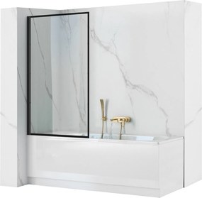 Schermo vasca Rea Lagos Fix 80 Black